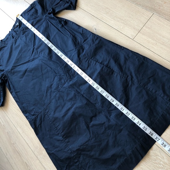 Uniqlo Cotton Mini Dress with Pockets in Navy Women’s Size S - Picture 2 of 11